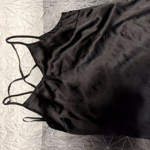 Noisy May satin strappy tank